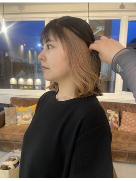 フェリ(farg) チラリと可愛いインナーカラー