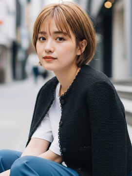 ワゴンバイアフロート(Wagon by afloat) ショート髪型20代30代40代前髪あり前髪なし面長丸顔池袋