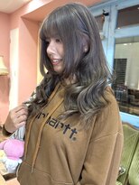 ロチカバイドールヘアー 心斎橋(Rotika by Doll hair) ブリーチ1回で叶う艶々グレージュ◎