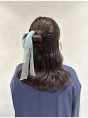 藤沢ヘアセット/藤沢アレンジ/成人式ヘア/卒業式ヘア