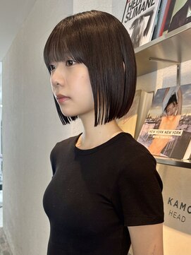 ザ スリック(THE SLICK) ストレートボブ×髪質改善で上品雰囲気