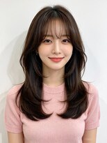 エイチ ウルフカット 大阪梅田(811)&nbsp;くるみちゃんヘアベリーショートマッシュウルフミディアムボブ