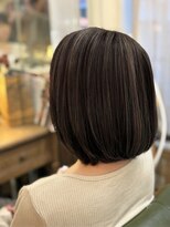 ソレイユ 新宿御苑前 (SOLEIL)&nbsp;白髪をぼかしながら出来る艶ボブ