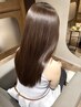 人気No.2 カット+艶カラー+オーダーメイド美髪ケア ¥19,000→¥17,800
