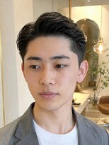 カラン エ ノエル(Calin et Noel)&nbsp;メンズビジネスリクルート毛流れショートアップバング