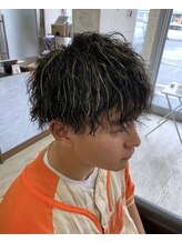 Barber shop ON【11月上旬OPEN（予定）】&nbsp;【Medium】メッシュ×ツイストスパイラル