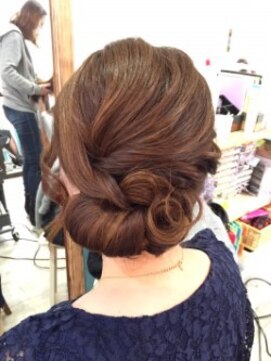 ロカット サロン(Roquat Salon) ロールアップアレンジ【ヘアセット　浴衣　立川/立川南口】