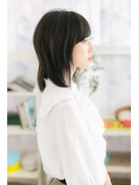 ミック ヘアアンドビューティー 大山店(miq  Hair&Beauty)&nbsp;クラシカル黒髪ミディ