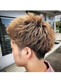 無造作ショートマッシュ