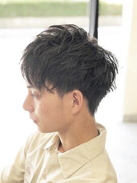 ヘアークリアー 春日部 メンズ/涼しげ爽やかショートレイヤー/大人男性のモテスタイル