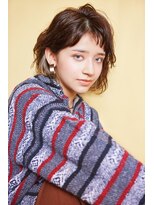 ラレイ(Lalei)&nbsp;【Lalei】インナーカラー×クセ毛風ボブ　【ささき】