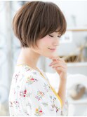 ★アッシュプラウン☆前下がりマッシュショート20代30代40代★6