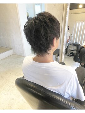 ヘアー アトリエ エゴン(hair atelier EGON) お洒落ウルフカット