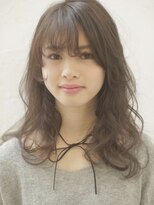 モード ケイズ 塚口店(MODE K's)&nbsp;大人可愛いロングスタイル　アッシュピンクベージュ