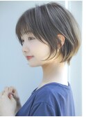 前髪あり大人ショートボブ20代30代40代【AIN.表参道】川原大地