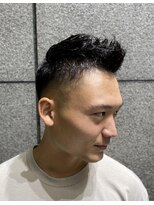 ヘアモード キクチ 銀座店&nbsp;スキンフェードアップバング