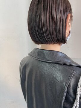 キャンバス バイ ネオリーブ 横浜西口(Canvas by neo.) まるっとボブ 艶ボブ ミニボブブリーチなし【sk】
