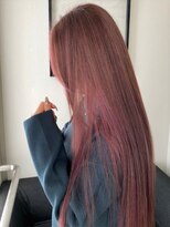 カミットチャーチ(KAMITTO CHUUCH) くすみピンク×ローレイヤーロング