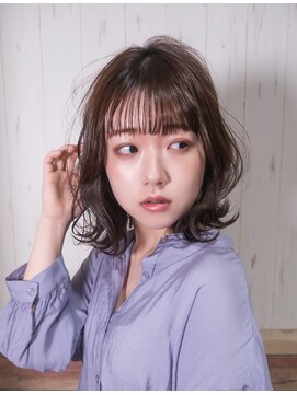 ティアラ 桜木町(TIARA) ゆるふわボブ/20代/30代/シースルーバング/大人可愛い