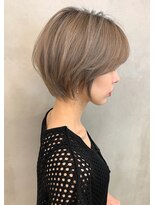 ロゼ 六甲道(ROSE)&nbsp;【ROSE】ショートカット＿ハイライト＿ブリーチ＿ボブ