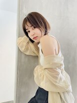 ノイ(noi)&nbsp;ミニボブ  ボブ シースルーバング  髪質改善トリートメント