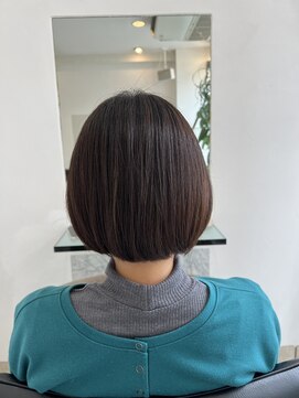 オトロ 自由が丘奥沢(Otro) 前髪/マチルダボブ/ピンクベージュ/インナーグレージュ/自由が丘