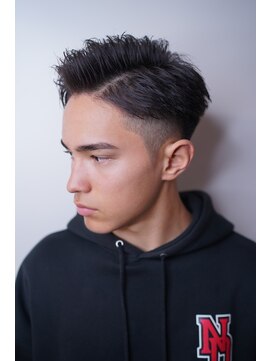 スキル 渋谷(SKILL) 七三/フェードカット/刈り上げ/メンズショート/短髪