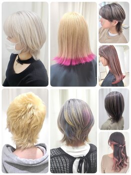 サクララ(Sakura la)の写真/理想の髪色で心弾む…艶をまとった上質カラーでハイトーンも白髪ぼかしも大人気！！