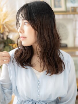 カバーヘア ブリス 戸田公園西口店(COVER HAIR bliss) 大人かわいいこなれ感ゆるレイヤーロングa戸田公園20代30代40代