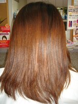 ローズマリー(Rosemary)&nbsp;ブリーチ毛に縮毛矯正