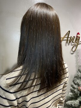 エニィ 池袋西口(Any) 黒髪/グレーベージュ/レイヤーロング/前髪パーマ/池袋/22