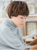 小顔前下がり韓国風束感ショートマッシュc5越谷20代30代40代