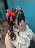 猫耳ハーフツイン
