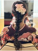 #編み下ろし#アレンジ#成人式