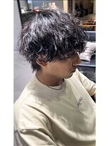 シェリム 栄(CHERIM)&nbsp;ウルフ×波巻きスパイラルパーマ