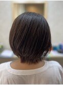 ミディアムグラデーションボブ