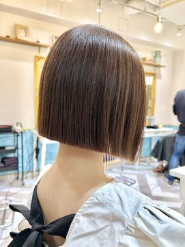 ロンドアベニール 北千住(Lond avenir) 乾かすだけ！簡単ボブ☆美髪ボブ/美髪縮毛矯正[北千住]
