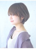こなれミディ/前髪/黒髪/ボブルフ/ネビージュ/小顔/ワンレン