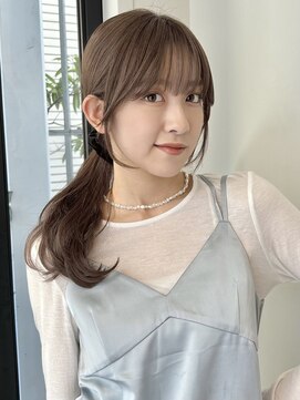 ローネス ギンザ(LONESS ginza) レイヤーカットとブラウンカラーで柔らかい印象になります!