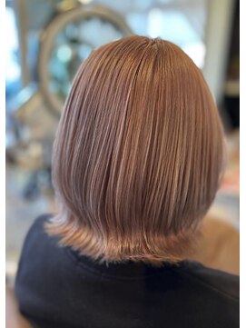 ヘアアトリエ ナイン(hair atelier nine) メルティーカラー/似合わせカット/ウェーブミディアム/福島市