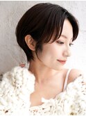 大人可愛いマッシュショートボブウルフカット◎30代40代50代