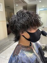 ケンジ 平塚 アネッタ(KENJE annetta) 艶髪ストレート　髪質改善カラー　髪質改善トリートメント