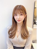 ソリス(Solis)&nbsp;【Solis六本木】アプリコットベージュ×髪質改善トリートメント