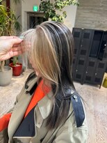 ヲタク(wotaku.) インナーカラーフェイスフレーミングデザインカラーダブルカラー