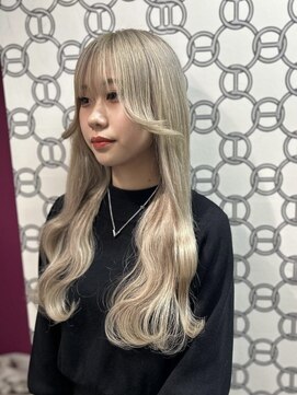 ルフレ 新宿本店1st(Reflet) ダブルカラー＆プルエクステ
