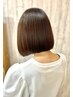 【40代からの髪質改善】　カット+艶モイスチャーカラー＋極潤水素Tr　￥17000