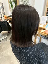 ビレア 尾張旭店(BELEA) ダークブラウン/ダークグレー/外ハネ/