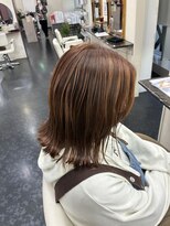 アイズ 渋沢(AIZU)&nbsp;ハイライト履歴にオレンジカラー