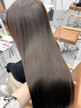 サロンドミルク 新百合ヶ丘店(salon de MiLK) ★ココアベージュメルティカラーグレージュチェリーレッド