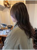 赤み消しグレージュカラー/髪質改善